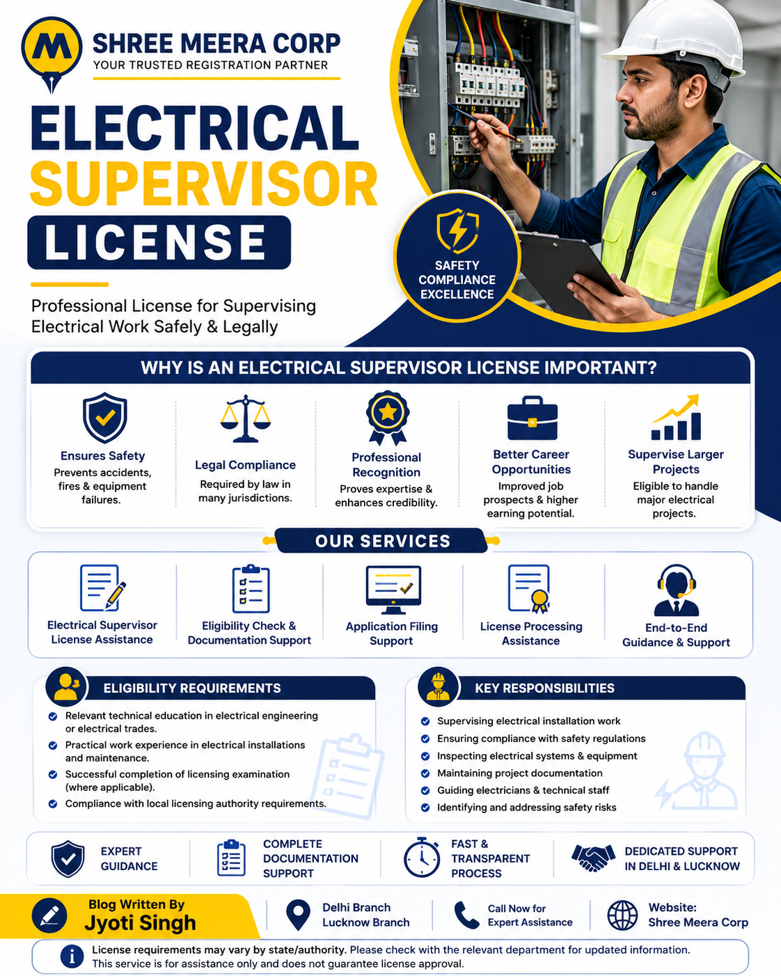 Electrical Supervisor License: Importance, Eligibility, Benefits & Career Opportunities