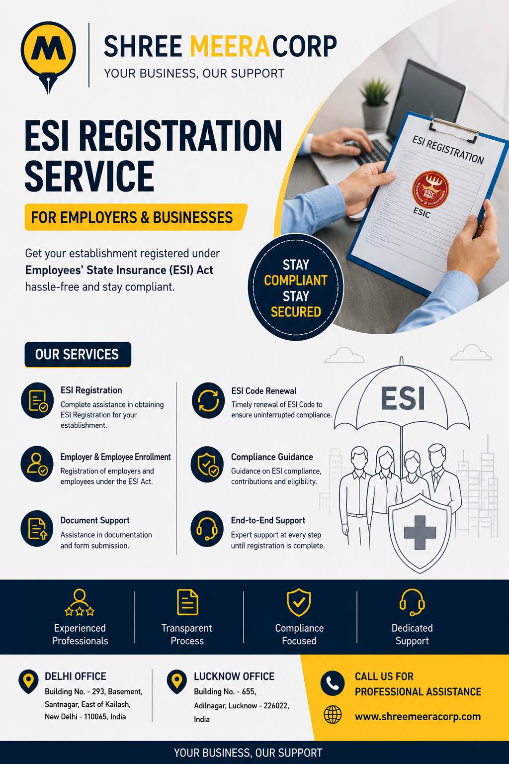 ESI Registration in India: Process, Benefits, Documents