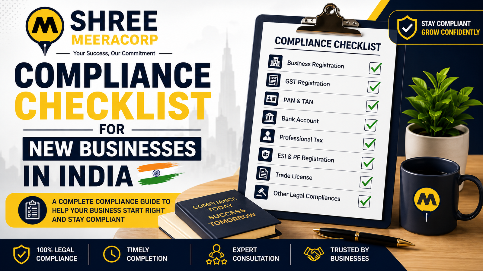Compliance Checklist for New Businesses in India