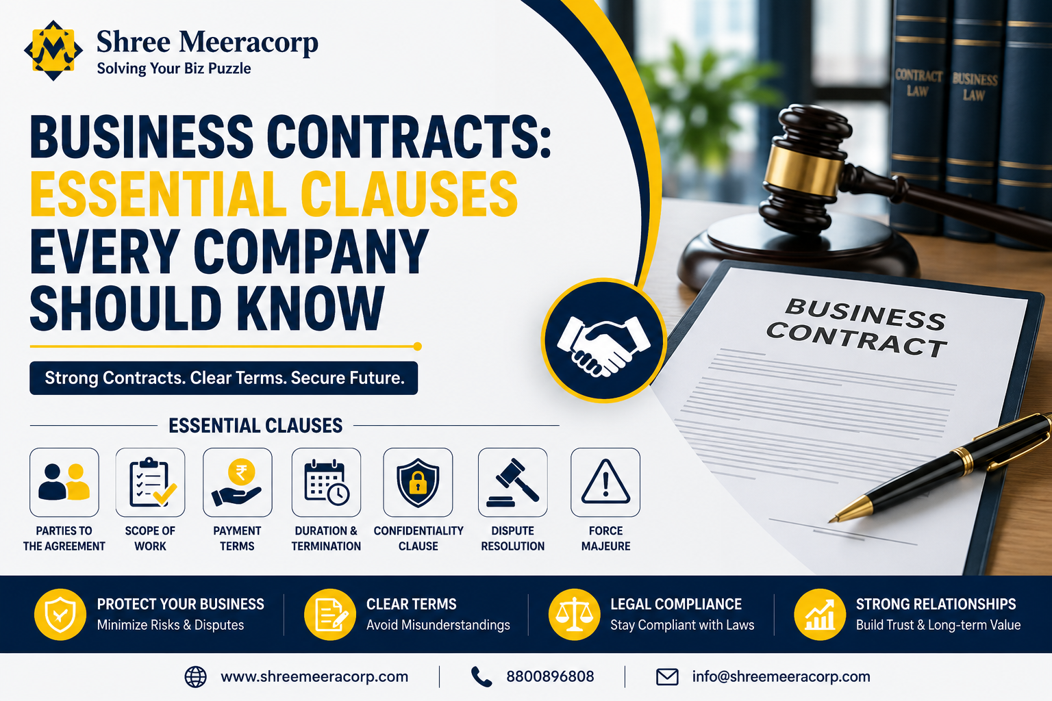 Business Contracts: Essential Clauses Every Company Should Know